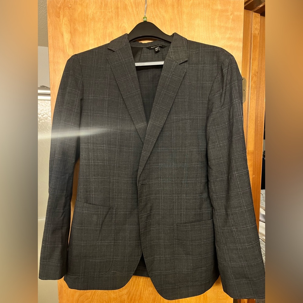 Banana Republic Gray Sport Coat Modern Cut